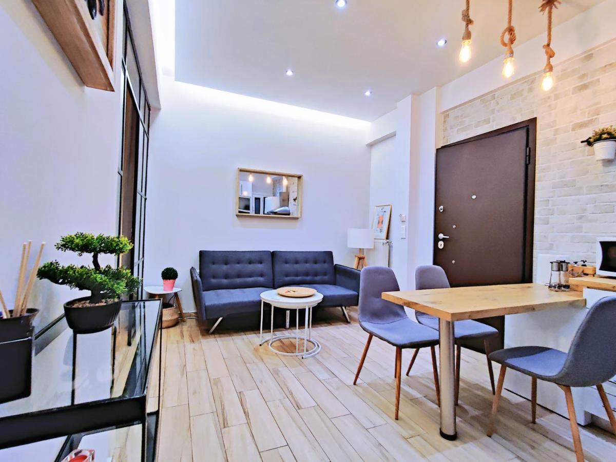 Wsd Luxury Stylish 2Bedroom Apartment With Blacony 1' To Metro Athén Kültér fotó
