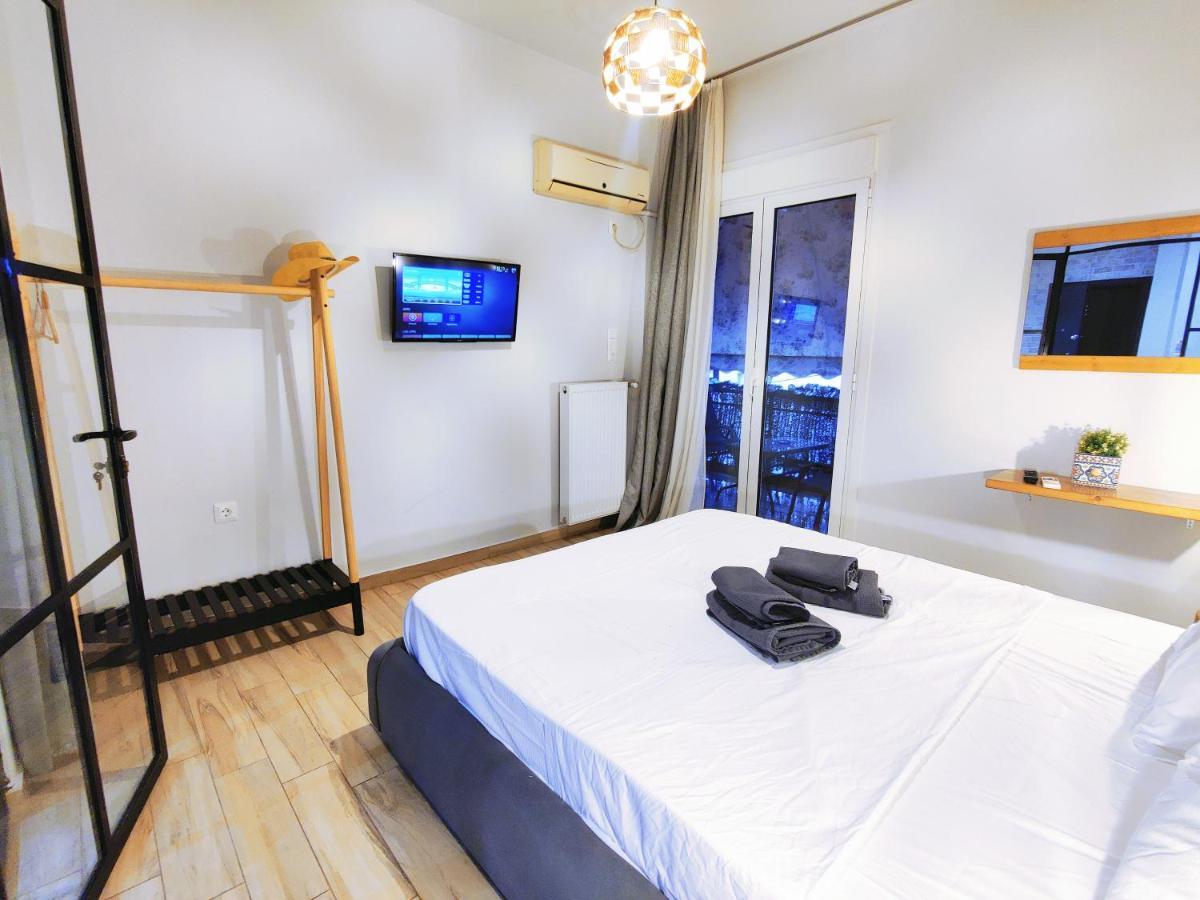 Wsd Luxury Stylish 2Bedroom Apartment With Blacony 1' To Metro Athén Kültér fotó